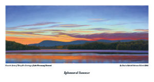 Lake Waramaug Observed print